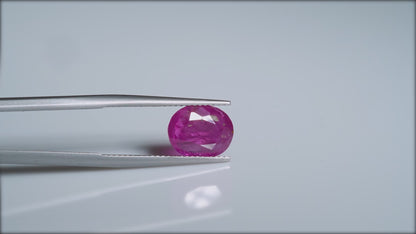 NATURAL RUBY BURMA - 3.47CARAT