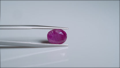NATURAL RUBY BURMA- 5.41CARAT